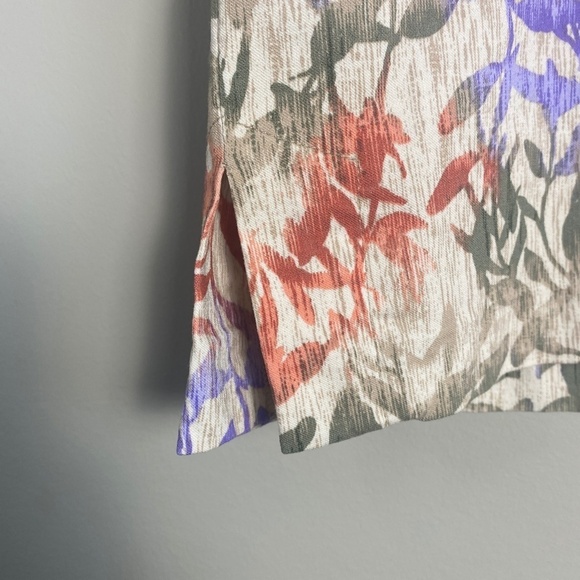 Northern Reflections Women's Skort Colorful Spring Floral‎ Pattern Size X-large - Picture 3 of 14